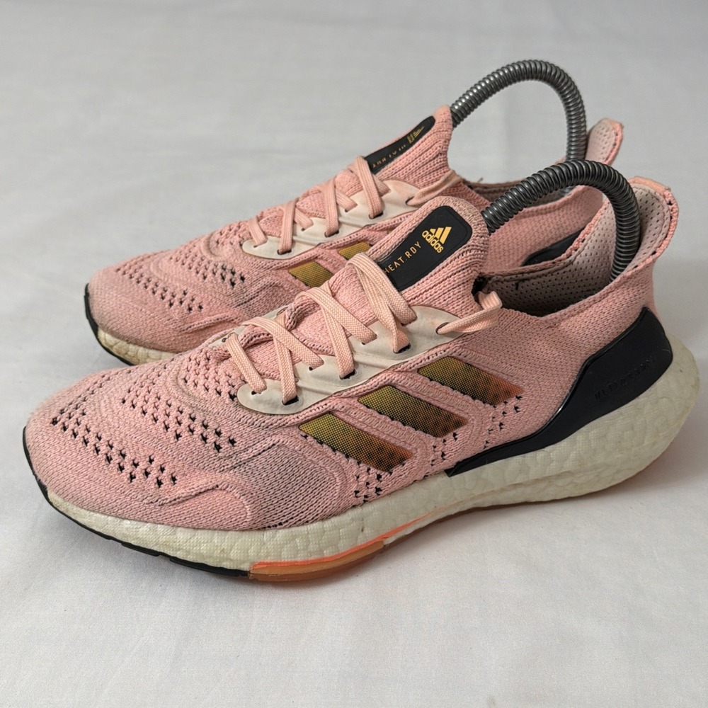 Women's Size 6.5 - Adidas Ultraboost Sneakers Peach Shoes GX8037 Gym Shoes Fit